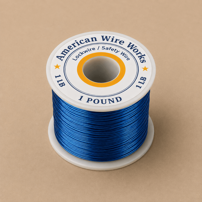 Blue Anodized Aluminum - Industrial wire product from American Wire Works
