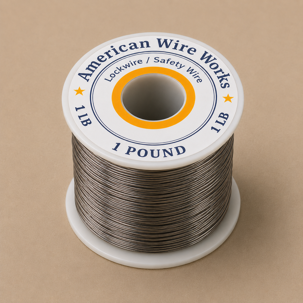 MS9226-04 Safety Wire — .032″ Oxidized Inconel 600, 1 lb Can